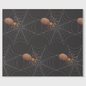 Spin en spinnenweb cadeaupapier (Vlak)