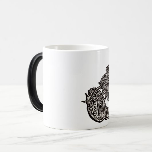 spin en vliegende mok (Voorkant links)