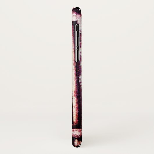 SPIN EN WEB Blauwe saffier Zwart Case-Mate iPhone Case (Achterkant/links)