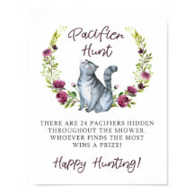 Spin-Fect Baby shower Pacifier Hunt Game