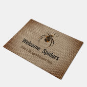 Spin - Funny Welcome - burlap look Deurmat (Schuin)