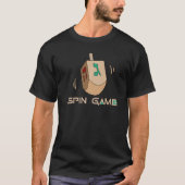Spin Game Hanukkah Dreidel Chanukah Jew T-shirt (Voorkant)