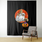 Spin Geschenk | Boo Halloween Met Pompoen Wandkleed (In situ)