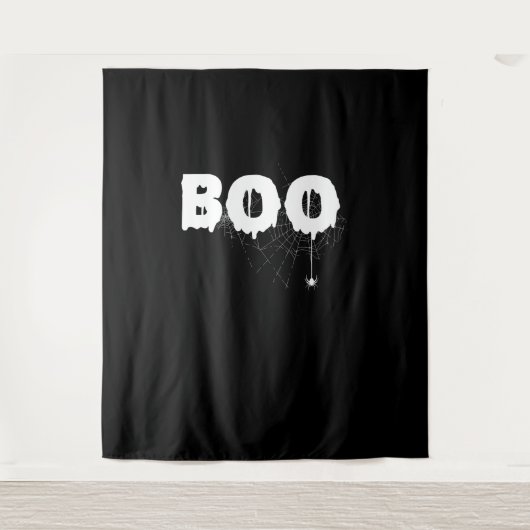Spin Geschenk | Halloween Grappige Verschrikkelijk Wandkleed (Voorkant)
