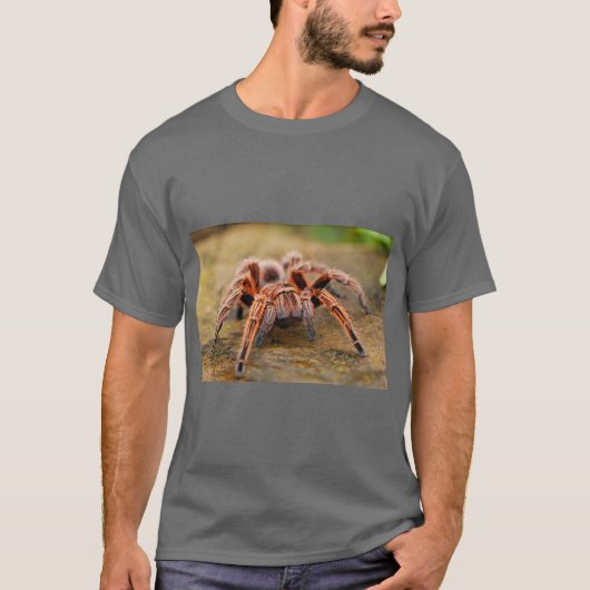 Spin Grafische Natuur T-shirt (Voorkant)