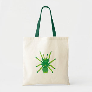 Spin (groen) tote bag