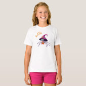 Spin/Halloween/herfst/pompoen T-shirt (Voorkant volledig)