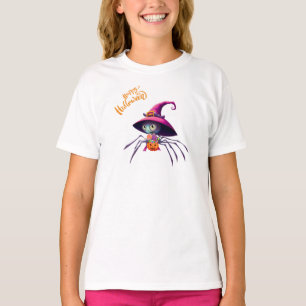 Spin/Halloween/herfst/pompoen T-shirt