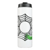 Spin halloween t shirten halloween thermosbeker (Voorkant)