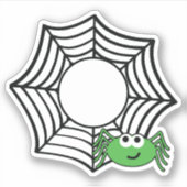 Spin halloween t-shirts halloween sticker (Voorkant)
