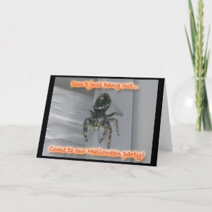 Spin Halloween uitnodiging