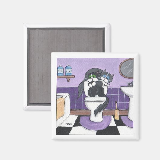 Spin in de badkamermagneet magneet (Voorkant / Achterkant)