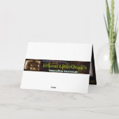 "Spin in het Toestel" de Kaart van de Verjaardag (Achterkant)