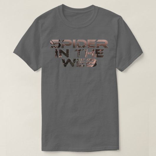 Spin in het web t-shirt (Design voorkant)