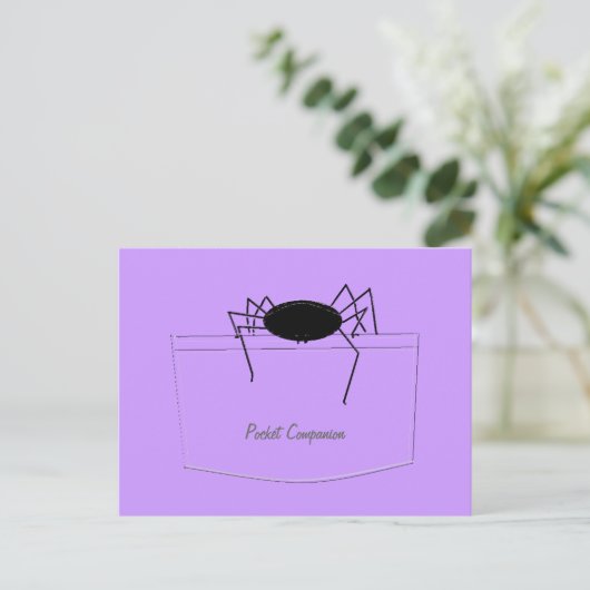 Spin in Pocket Briefkaart (Staand voorkant)