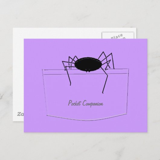 Spin in Pocket Briefkaart (Voorkant / Achterkant)