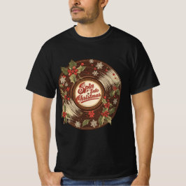 Spin Into Christmas – Fun Holiday Design T-shirt