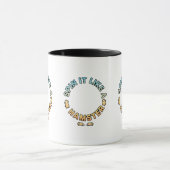 Spin It Like A Hamster Funny Design Mok (Midden)