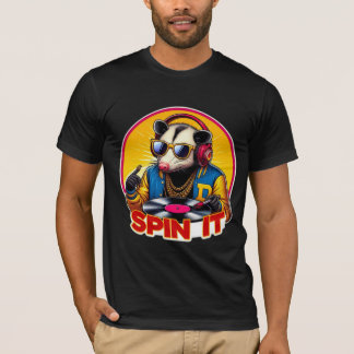 SPIN IT-OPOSSUM DJ 6 T-SHIRT
