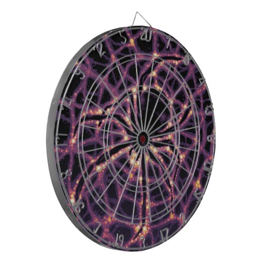 Spin Kosmisch Web, Halloween Galaxy of Horrors Dartbord (Voorkant Links)