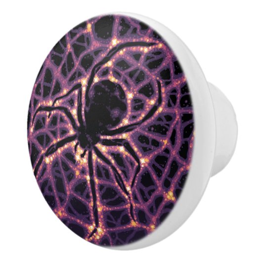 Spin Kosmisch Web, Halloween Galaxy of Horrors Keramische Knop (Rechts)