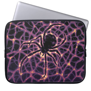Spin Kosmisch Web, Halloween Galaxy of Horrors Laptop Sleeve