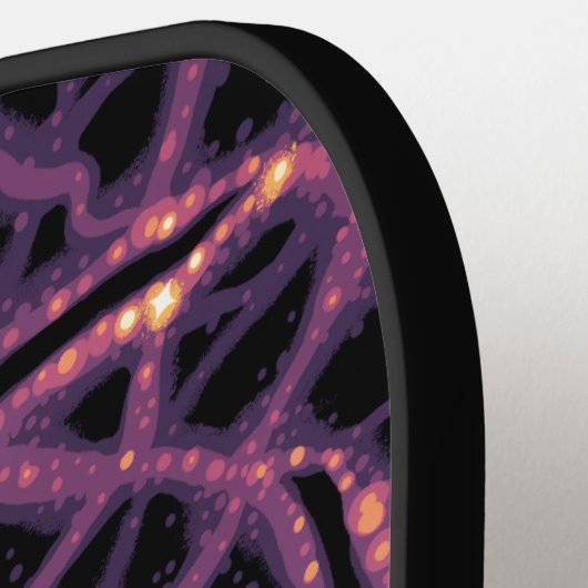 Spin Kosmisch Web, Halloween Galaxy of Horrors Pickleball Paddle (Links Detail)
