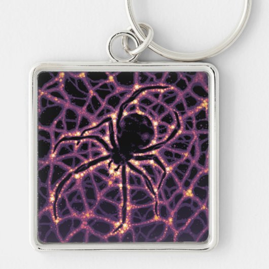 Spin Kosmisch Web, Halloween Galaxy of Horrors Sleutelhanger (Voorkant)