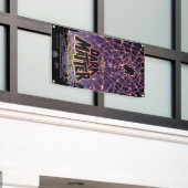 Spin Kosmisch Web, Halloween Galaxy of Horrors Spandoek (Buitenkant Gebouw)