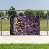 Spin Kosmisch Web, Halloween Galaxy of Horrors Spandoek (Insitu)