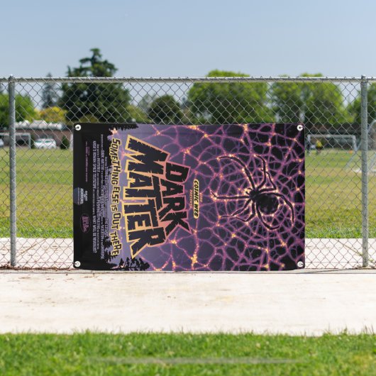 Spin Kosmisch Web, Halloween Galaxy of Horrors Spandoek (Insitu)