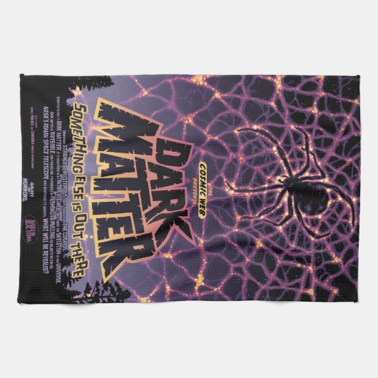 Spin Kosmisch Web, Halloween Galaxy of Horrors Theedoek (Horizontaal)