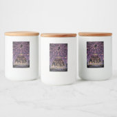 Spin Kosmisch Web, Halloween Galaxy of Horrors Voedselcontainer Etiket (Flessen)