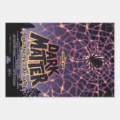 Spin Kosmisch Web, Halloween Stelsel van Verschrik Inpakpapier Vel (Voorkant)