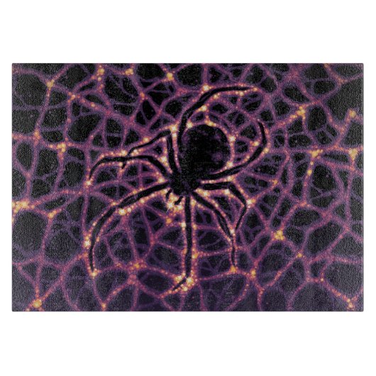 Spin Kosmisch Web, Halloween Stelsel van Verschrik Snijplank (Voorkant)