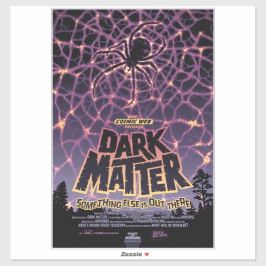 Spin Kosmisch Web, Halloween Stelsel van Verschrik Sticker (Vel)