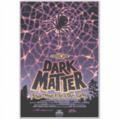 Spin Kosmisch Web, Halloween Stelsel van Verschrik Sticker (Voorkant)