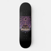 Spin kosmisch web, Halloween sterrenstelsel van ve Persoonlijk Skateboard (Voorkant)