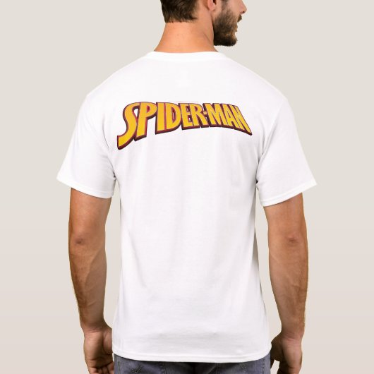 Spin man T-shirt (Achterkant)