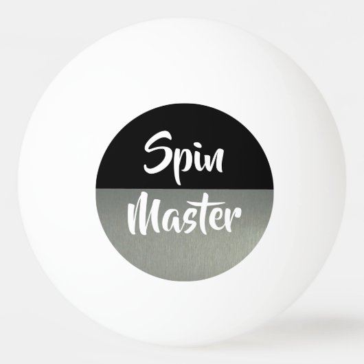 Spin Master Pro Ping Pong Player Ball (Achterkant)