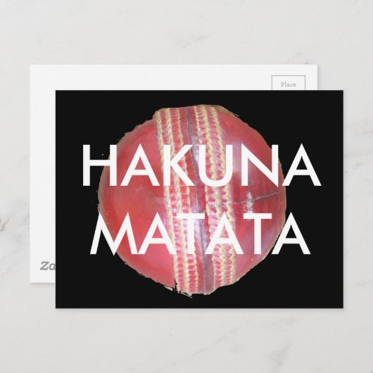 Spin Master's Sphere: een leuke linker Spin Cricke Briefkaart (Voorkant / Achterkant)