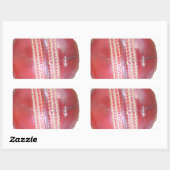 Spin Master's Sphere: een leuke linker Spin Cricke Rechthoekige Sticker (Vel)