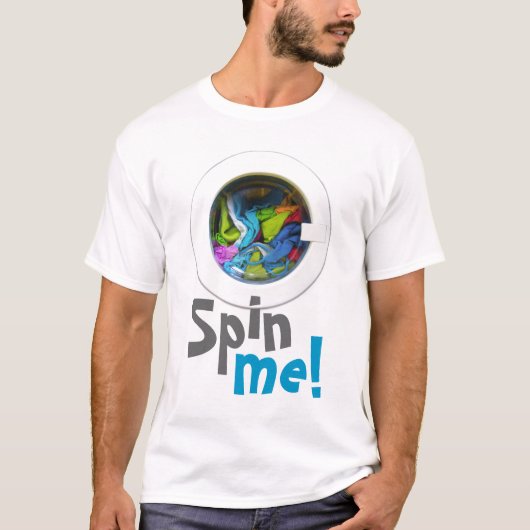 Spin me t-shirt (Voorkant)