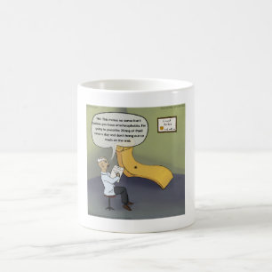 Spin met Arachnofobie Grappige Strip Koffiemok