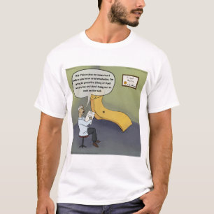 Spin met Arachnofobie Grappige Strip T-shirt