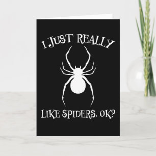 Spin ontwerp walgelijke spin koel terrarium cadeau kaart