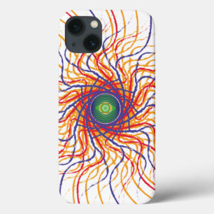 Spin oog / Witte achtergrond Case-Mate iPhone Cas Case