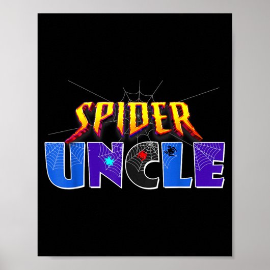 Spin Oom Design Vaderdag Matching Familie Poster (Voorkant)