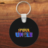Spin Oom Design Vaderdag Matching Familie Sleutelhanger (Voorkant)