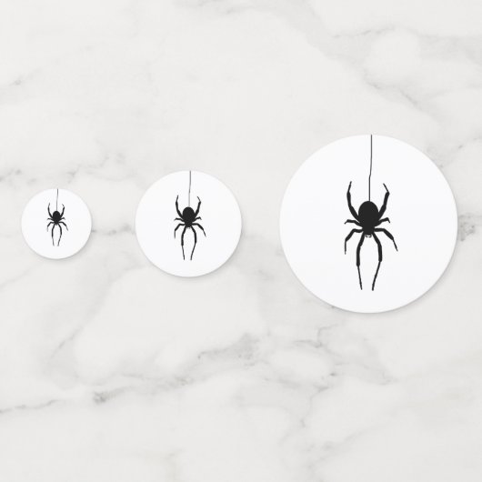 Spin op Web Painting Party Confetti (Voorkanten)